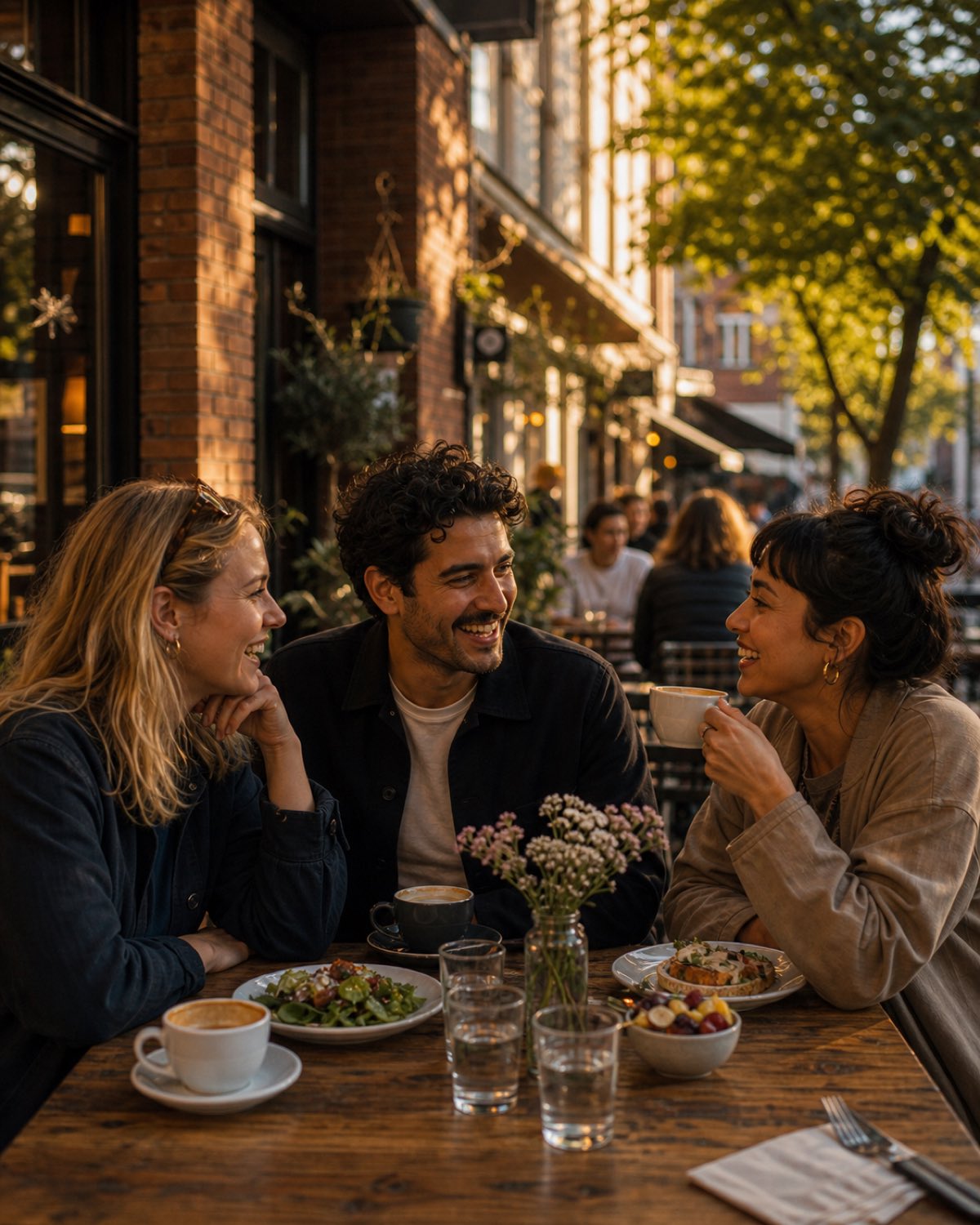 A moment in Hamburg