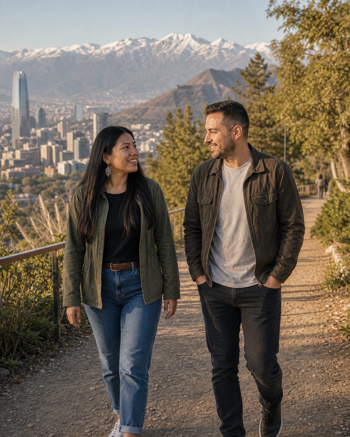 A moment in Santiago