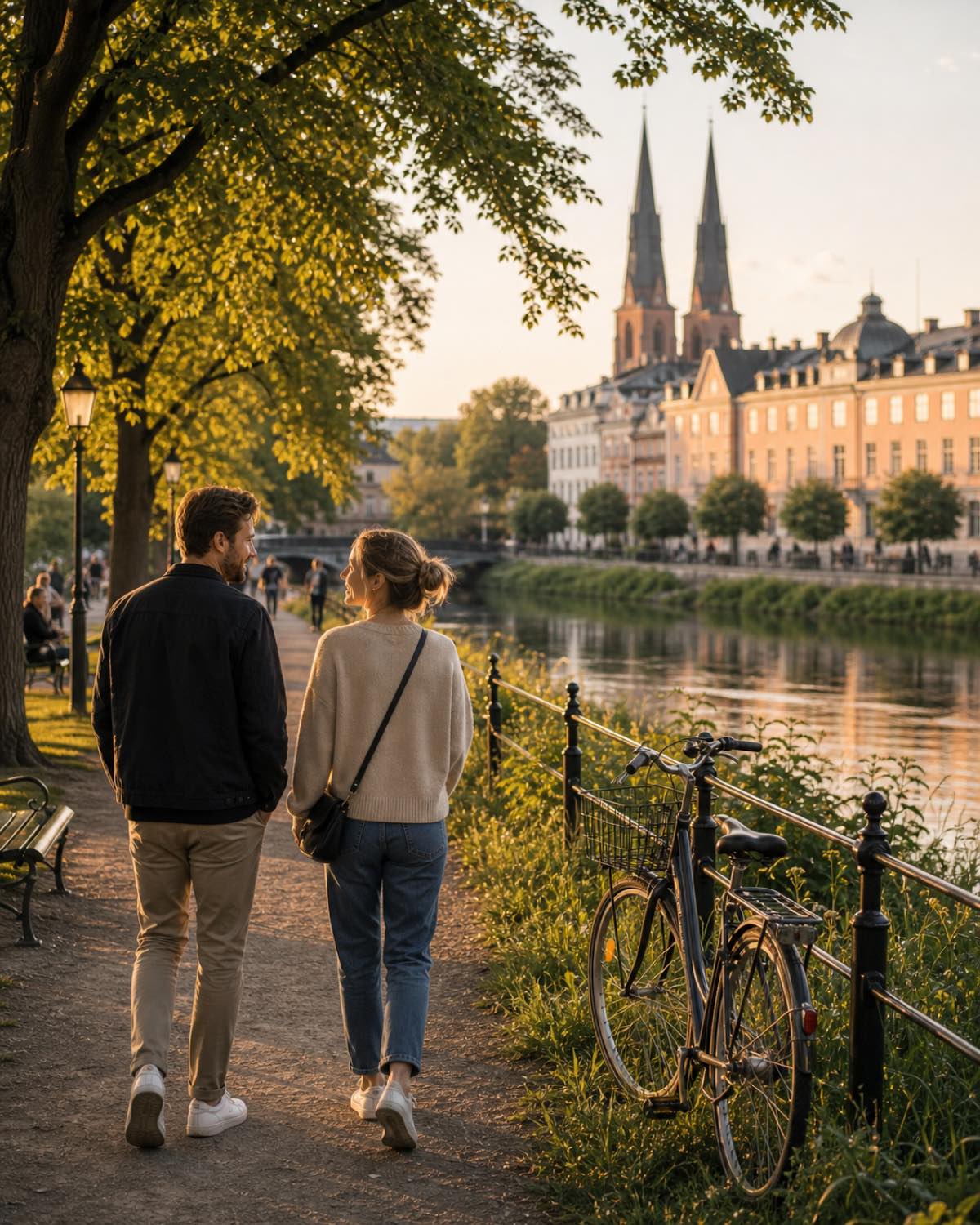 A moment in Uppsala