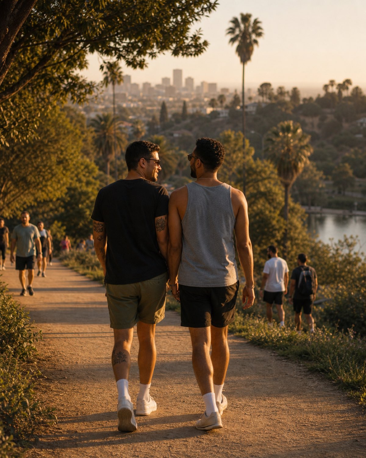 A moment in Los Angeles