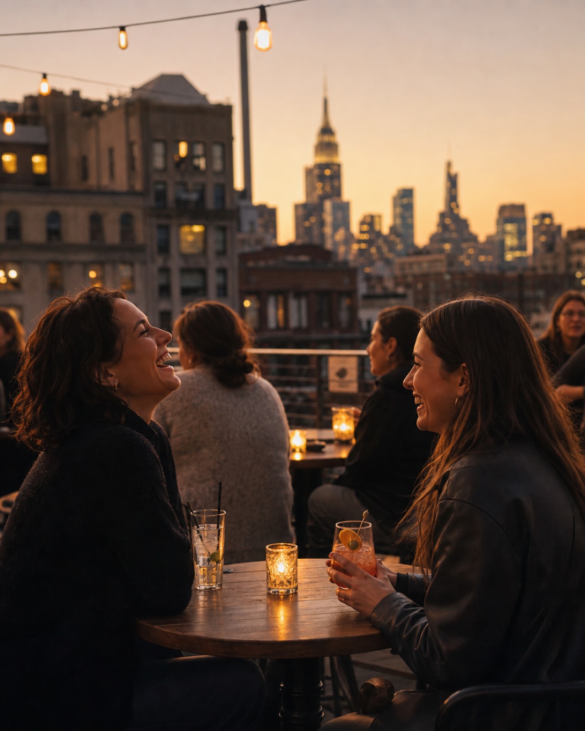 A moment in New York City